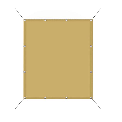 Filet d'ombrage rectangle durable et indéchirable couleur crème