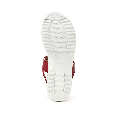 Image of Khadim's Adrianna Flat Platform Slingback Sandal for Girls (4.5-12 yrs)