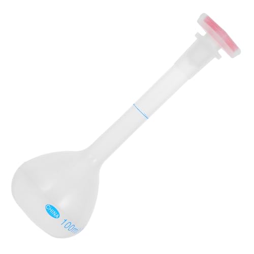 OKUMEYR Neck Measuring Flask Lab Experiment Flask for Accurate Liquid Measurement Educational and Industrial Settings