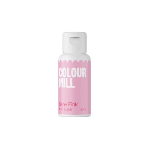 Colour Mill Baby Pink - Next Generation Oil Based Food Colouring for Baking Decorating Icing and Cooking Food Dye DIY Slime and Crafts 20 ml