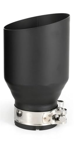 Tubo de escape coche punta silenciador recta de acero inoxidable universal de 63mm