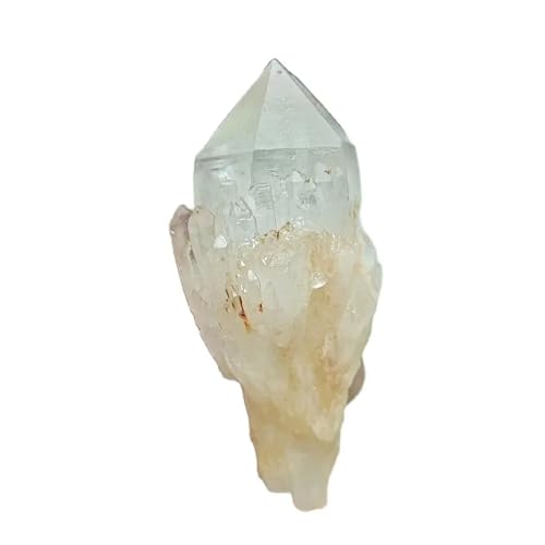 Cuarzo blanco natural en torre de 219g para decorar tu altar de meditación 5