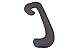 Snoogle Chic Jersey - Snoogle Total Body Pregnancy Pillow Jersey Knit Easy on-off Zippered Cover - Charcoal