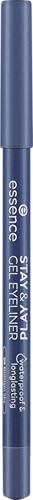 essence | Stay & Play Gel Eyeliner | Super Soft Gel-like Texture | Waterproof & Longlasting | Vegan & Cruelty Free (10 | Mystic Blue)