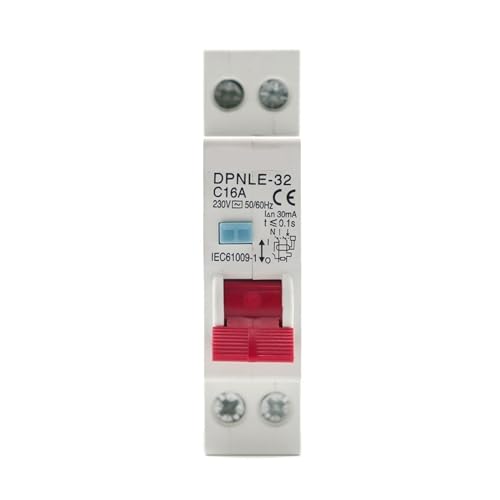 RCBO disjoncteur différentiel automatique 1P+N 6kA 6A pour votre tableau électrique