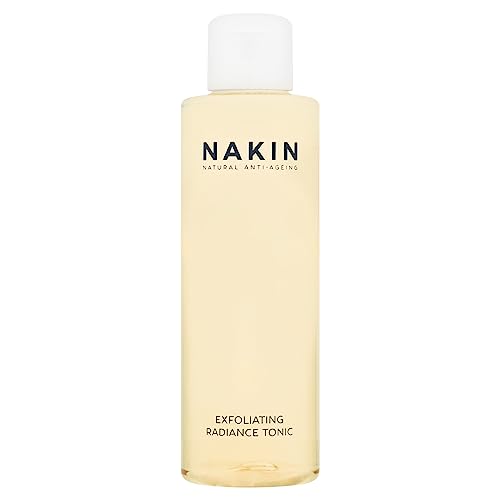 Nakin Exfoliating Tonic, AHA Pore Minimizer Face Exfoliator with Hyaluronic Acid, Anti Aging Pore Cleaner