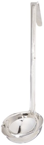 Crestware OPL02 2 oz Stainless Steel One Piece Ladle