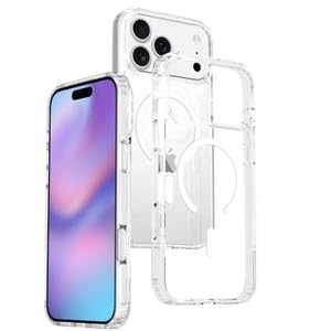 Coque iPhone 12 Pro Max résistant aux chutes avec silicone transparent magnétique rigide
