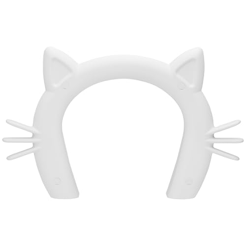 PetSafe - Porta Interna per Gatti Cat Corridor, Personalizzazione Fai-da-te, Telaio Verniciabile, Plastica Durevole, Per Gatti Fino a 9 kg