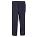 French Toast Girls' Adjustable Waist Stretch Twill Straight Leg Pant (Standard & Plus), Navy, 6X
