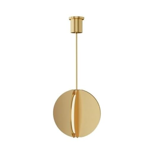 Tech Lighting-Sean Lavin-LED Line-Volatge Pendant-Natural Brass Finish