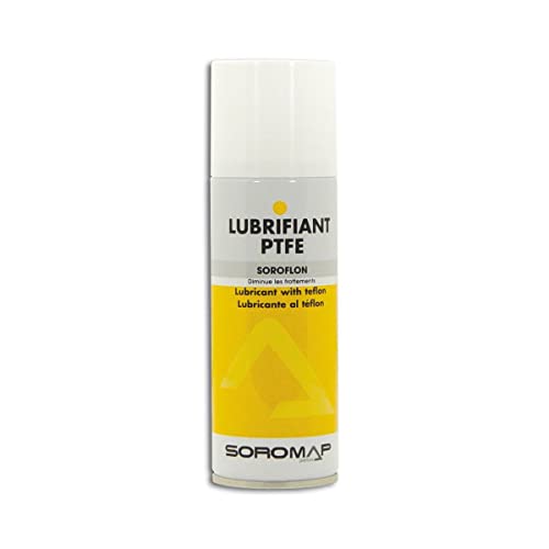 SOROMAP Nuevo 2024-LUBRICANTE A SECO Spray C/PTFE 200 ML SOR112045, Other, Multicolor, One Size