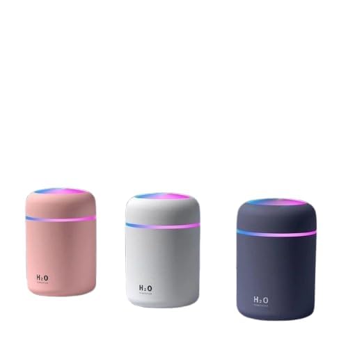 H2O Humidifier Colorful Mini Humidifier Portable Cool Mist LED Light Home Office Car Night Light Bedroom Air Diffuser Better Sleep Relaxation Auto Shut Off Yoga (Pack of 1 Pcs)-image-47