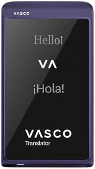 Vasco Translator Q1 | AI Voice Cloning Language Translator Device...