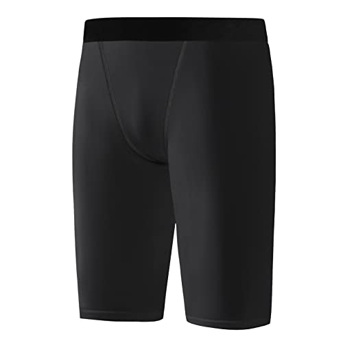 Valcatch 1/2 Pack Pantalones Cortos de compresión para niños Pantalones Cortos para niños jóvenes Base atlética Capas Deportes Running Baloncesto Leggings 6-14Y