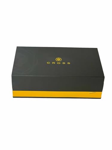 Image of Cross Classic Century Lustrous Black Lacquer and Polished Chrome Appointments Refillable Ballpoint Pen Presented in a Luxury Gift Box