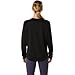 ASICS Women's Silver Long Sleeve TOP Running Apparel, M, Performance Black
