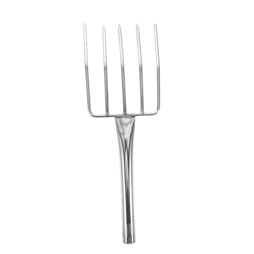 COLLBATH Truelles De Jardin Outil À Main Fourche À Haricots Pelle pour Creuser Truelle De Camping Fourche À Pommes De Terre Bêche À Creuser en Acier Inoxydable