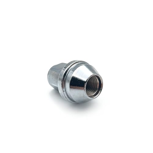 Image of 24pcs 14x1.5mm One-Piece Chrome OEM Factory Style Large Lug Nuts Compatible with 2015-2020 F-150 Expedition Lincoln Navigator Factory Stock Wheels