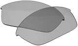 オークリー(OAKLEY) 互換品 スポーツサングラス 交換レンズ フラック ジャケット ライト グレー 偏光 紫外線カット 偏光レンズ