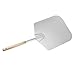 Hemoton 58Cm Duże Metalowe Pizza Łopatka Do Pizzy 23X9inch Pizza Wiosła Do Pizzy Kamienia Aluminium Łopata Do Pizzy Z Odpinany Długi Drewniany Uchwyt Chleb Skórki