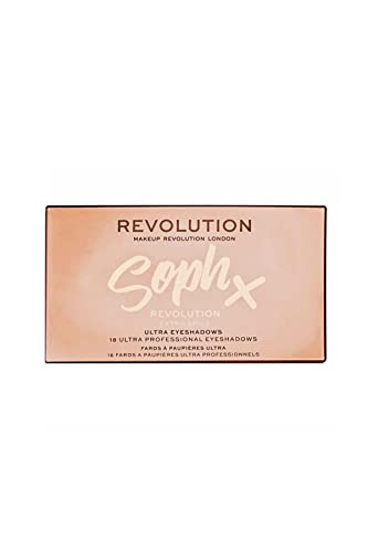 Image of Makeup Revolution Eyeshadow X Sophx Extra Spice Eyeshadows Powder,Multicolor, 19.8G,Matte& Shimmery Finish 19.8G