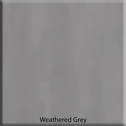Image of Full-Size Conversion Kit Bed Rails for Sorelle Crib & Changer Combos - Solid Wood - Toddler & Adult Bed Rail for Full-Size - Nursery Furniture (Model #1050, Weathered Grey - Tuscany Crib & Changer)