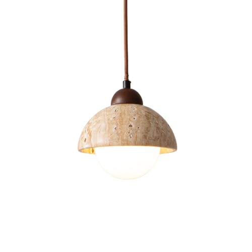 Lámpara Colgante para iluminar espacios oscuros con estilo rústico 2