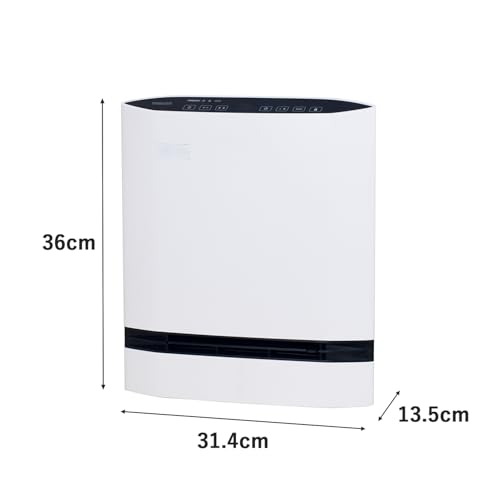 山善(YAMAZEN) ヒーター パネル セラミックヒーター DPSF-EU12(W) の商品画像 8