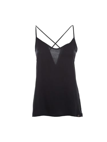 Top noir Fracomina Donna vêtement mode femme tendance
