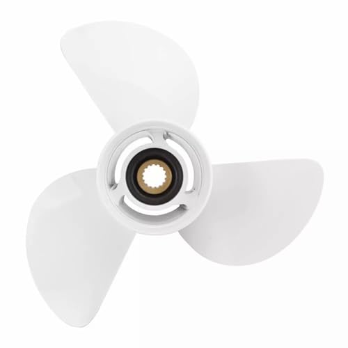 VQPROPs OEM Upgrade 13 5/8 x 13 (15 Spline Tooth) Aluminum Boat Outboard Propeller fit Yamaha Engines 60-115HP OEM Parts No.6E5-45949-00-EL,RH