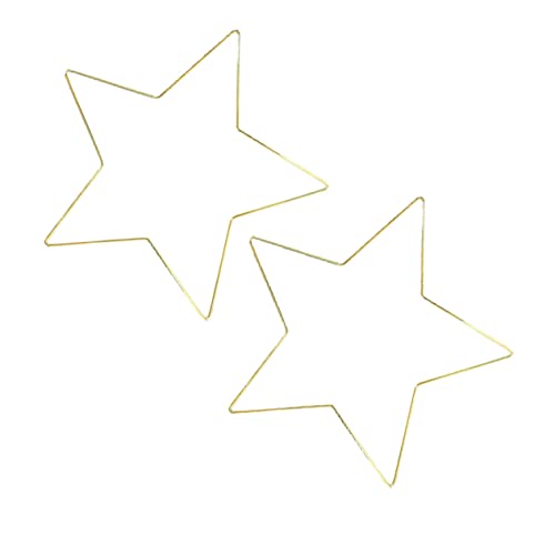 OSOLADY 2pcs Craft Hoops for Dream Catcher Garland Making Sturdy Frame for Creative Projects for Wedding Decor Festive Celebrations