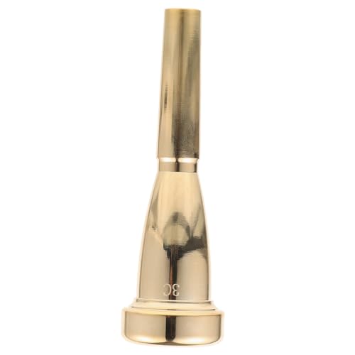 FUNOMOCYA Trumpet Mouthpiece Replacement 3c Type Head Lightweight and Sturdy for Levels of Players