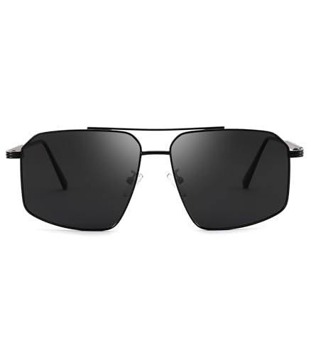 FEISEDY Vintage Polarized Aviator Sunglasses Men Women Classic American Gradient Lens UV400 Protection B02734