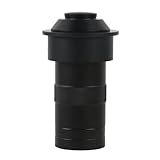 Microscope Accessories Kit Industrial Video Microscope Electronic 130X Monocular Zoom C Mount Lens for Camera Microscope Slides (Color : Old 50mm 130X)