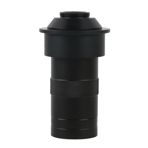 Microscope Accessories Kit Industrial Video Microscope Electronic 130X Monocular Zoom C Mount Lens for Camera Microscope Slides (Color : Old 50mm 130X)