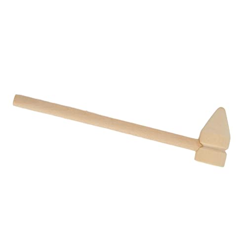 Tgoon Martelo de madeira de caranguejo lagosta, mini martelo de madeira resistente e durável para ch
