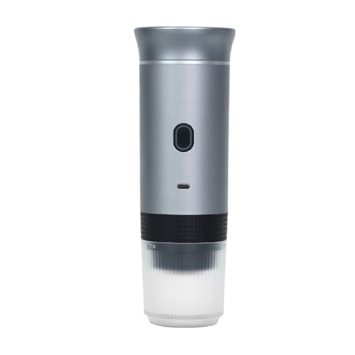 Image of Portable Coffee Maker Espresso Machine for Camping Travel Nano Home Office Gym Car Coffee Maker, Self Heating & USB-C Rechargable