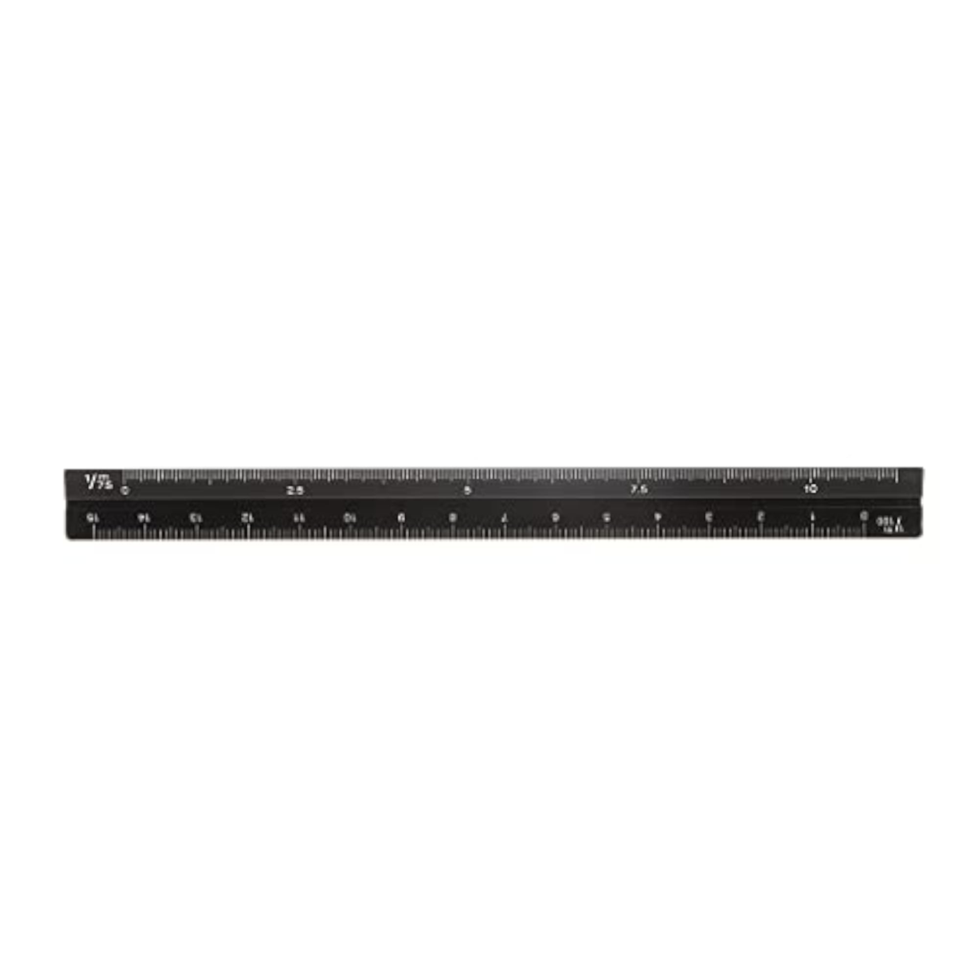 Multifunctional Aluminum Triangular Scale Ruler