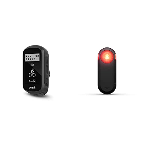 Garmin Edge® 130 Plus, GPS Cycling/Bike Computer, Download Structure Workouts, ClimbPro Pacing Guidance and More (010-02385-00) & Varia RTL515, Cycling Rearview Radar with Tail Light
