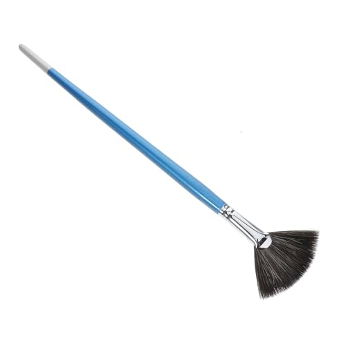 IWOWHERO Versatile Art Supplies Watercolor Oil Paint Brush for Gouache Anti-Shedding Soft Nylon Wood Metal Constructi