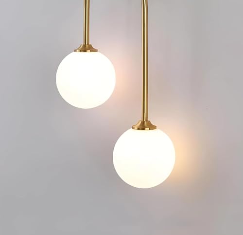 Image of Wall Lamp Chandelier Pendant Light, Home Decor for Bedroom, Living Room, Hallway, Cafe, Hotel, Restaurant (U Wall LAMP with LED Bulb Pack of 1)