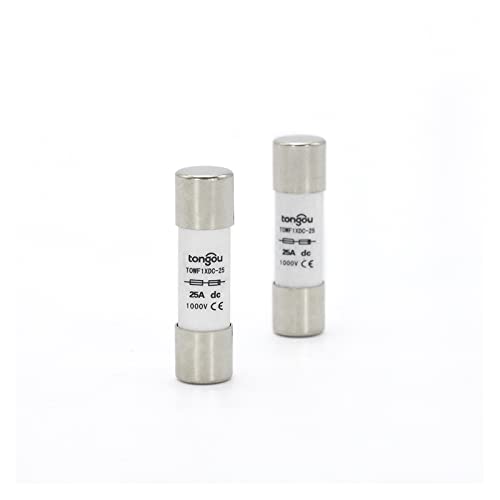 Fusibles photovoltaïques 1000V CC de protection solaire 10x38mm 15A 30A
