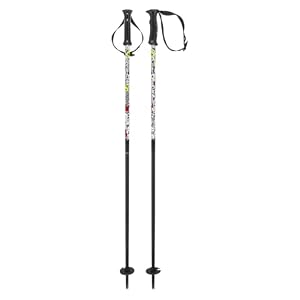 HEAD Unisex-Youth Monster Team Skistöcke, Black/White, 090