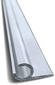 1m Kederschiene 7,5mm aus Aluminimum Zeltkederschiene Wandbefesti...