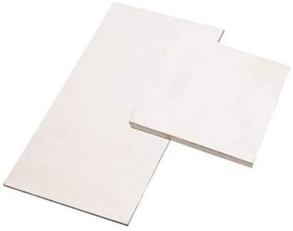 SWISSO 1PC 5" x 10" x Ceramic Board w/Feet Jewelry Making Soldering Heat-Resistant Work Surface (CEMENT SHEET) 2
