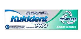 Crema adhesiva para prótesis dentales Complete Neutro 47 g para comer y sonreír con calma