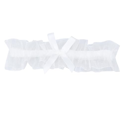 Lace Wedding Garters with Bow Stretchy Bridal Garter for Bride Party Prom Leg Garter Belt