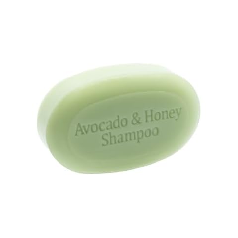 THE SOAP WORKS Avacado & Honey Shampoo Bar. Restoring, Clarifying, & Refreshing Bar Shampoo. 90GR Bar Soap Cover