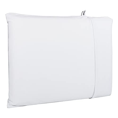 Travesseiro Nasa Kids Viscoelástico D28 - Antiácaro - Branco - capa 100% algodão - Nap